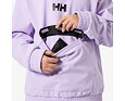 Dětská lyžařská softshellová bunda Helly Hansen Jr Powder Softshell Hoodie - bright lavender 6