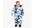 Dětská zimní kombinéza Huppa Ottis navy pattern