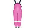 Dětské kalhoty do deště Playshoes s fleecem růžové