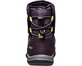 Dětské zimní boty Keen Puffrider WP sněhule - black plum/daiquiri green 3