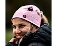 Sportovní čepice Bosa Active Flowers s otvorem na culík, cop 3