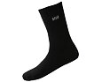 Funkční ponožky s merinem Helly Hansen Everyday wool sock 2-pack - black