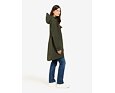 Dámská nepromokavá bunda Didriksons Bea parka deep green 2