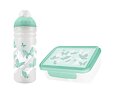 SET ZDRAVÁ LAHEV A ZDRAVÁ SVÁČA svačinový box a lahev 0,7l Butterfly 3