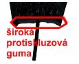 Dětské nepromokavé návleky Fantom s refl. proužkem černé 3