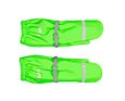 Dětské zateplené rukavice do deště Playshoes neonově zelené