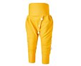 Dětské tepláky harémky s knoflíky Little Angel Jeans oliva