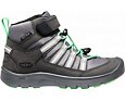 Dětské boty Keen Hikeport 2 Sport Mid WP Black/Irish green 4