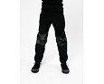 Dětské softshellové kalhoty Drexiss s fleecem black-army