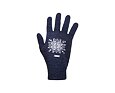 Pletené merino rukavice Kama R104 tm. modrá