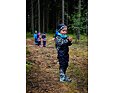 Dětská softshellová bunda Wamu Dinosauři - tmavě hnědá 6