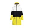 Dívčí nepromokavý kabát Huppa Hanka white/yellow