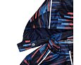 Dětská nepromokavá bunda Huppa Terrel zateplená navy pattern 40g 5