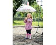 Dětská pláštěnka Playshoes tmavě růžová Kočka 2