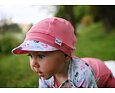 Dětská kšiltovka Little Angel UV Outlast® tenká - tm. lišejník 4