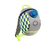 Reflexní batoh s bezpečnostním vodítkem LittleLife Emergency service Toddler Backpack police 2 l