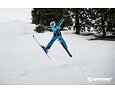 Juniorské lyžařské kalhoty Ziener Axi Jr - teal crystal 5