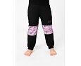 Dětské softshellové kalhoty Promaledobrodruhy bez zateplení black/pink