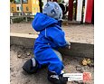 Dětská softshellová kombinéza Huppa Adal blue/dark gray 16