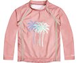 Dětské UV třičko Playshoes Palmy coral - dlouhý rukáv