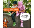 Dětské boty Viking Veme Low GTX R light pink - nepromoknou