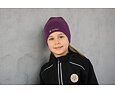 Dětská čepice Little Angel smyk natahovací Outlast ® - švestková 2
