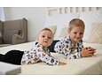 Dětské body Little Angel smyk DR Outlast®  Barevná zvířátka - bílé