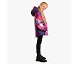 Juniorská lyžařská bunda Huppa Marita fuchsia pattern/ dark lilac 6