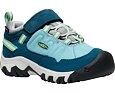 Dětské boty KEEN Targhee IV Low WP - reef waters/daiquiri green