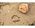 Razítka na písek - 3 ks BS Toys Sand Stamps 2