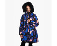 Dívčí zimní kabát Huppa Vivian 2 parka blue pattern 4