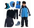 Dětský zimní outfit Didriksons Bjärven - sapphire blue 2