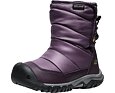 Dětské zimní boty Keen Puffrider WP sněhule - black plum/daiquiri green 4