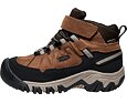 Dětské boty KEEN Targhee IV Mid WP - bison/brindle 5