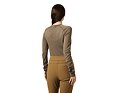 Dámské funkční tričko s merinem Helly Hansen Lifa Merino Midweight Gra Crew - sepia houndstooth aop 5