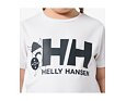 Dětské funkční UV tričko Helly Hansen K Tech Graphic krátký rukáv - white 3