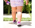 Dětské barefoot boty do vody Splash About Lilac Spring 6