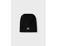 Dětská čepice Name It Moppy beanie s reflexním logem - black 4