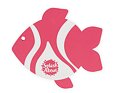 Zrcátko do vody Splash About Splash pink & white fish 3