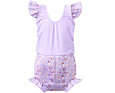 Dětské plavky/kostýmek Splash About Happy Nappy s volánky Lilac Spring Frills 6