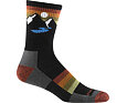 Funkční ponožky s merinem Darn Tough Sunset Ridge Micro Crew Lightweight with Cushion - charcoal