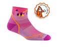 Dětské funkční ponožky s merinem Darn Tough Lightweight With Cushion- violet