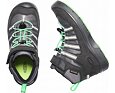 Dětské boty Keen Hikeport 2 Sport Mid WP Black/Irish green 5