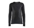 Dětské termoprádlo Craft Core Wool Merino JR grey melange 2