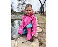 Dětská pláštěnka Playshoes Srdce růžová