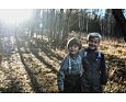 Dětské zimní kalhoty Huppa Flinn dark green 3
