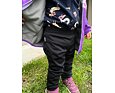 Dětská softshellová bunda Fantom fialová s kytkama 8