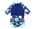 Dětské plavky/kostýmek SplashAbout Happy Nappy 3/4 rukáv Sunsuit Up in the Air 2