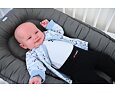 Dětský kabátek Little Angel Outlast® podšitý Panda - sv. fialový 4
