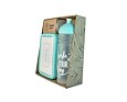 SET ZDRAVÁ LAHEV A ZDRAVÁ SVÁČA svačinový box a lahev 0,7l Fresh tyrkysová 3